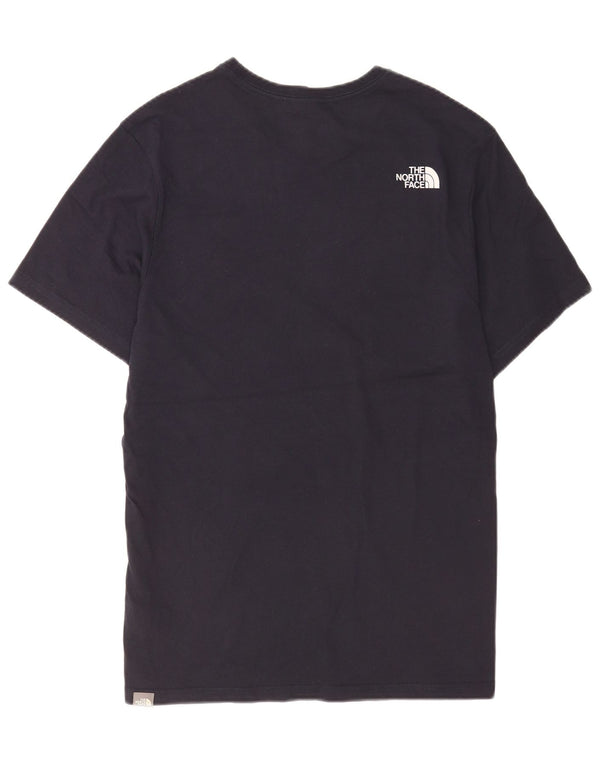 The North Face Camiseta gráfica de manga corta para hombre, talla grande, azul marino