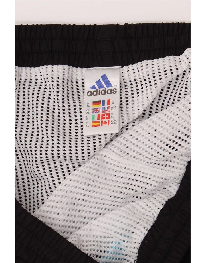 Adidas Bañador Corto Hombre XL Negro Colorblock Poliéster