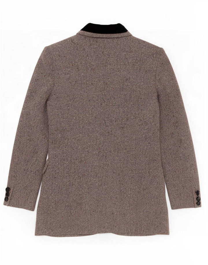 Nixmar By Lancetti Chaqueta Blazer para Mujer IT 46 Grande Gris Moteada