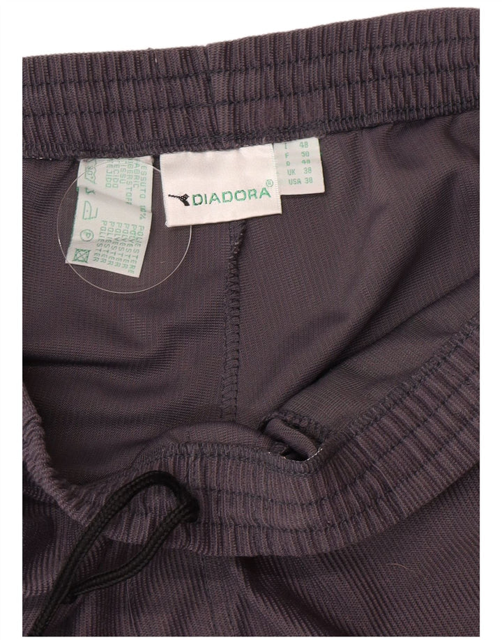 Diadora Pantalón Chándal Hombre XL Gris Poliéster