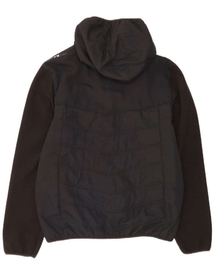 Chaqueta impermeable con capucha para hombre Ellesse UK 40 Large Poliéster negro