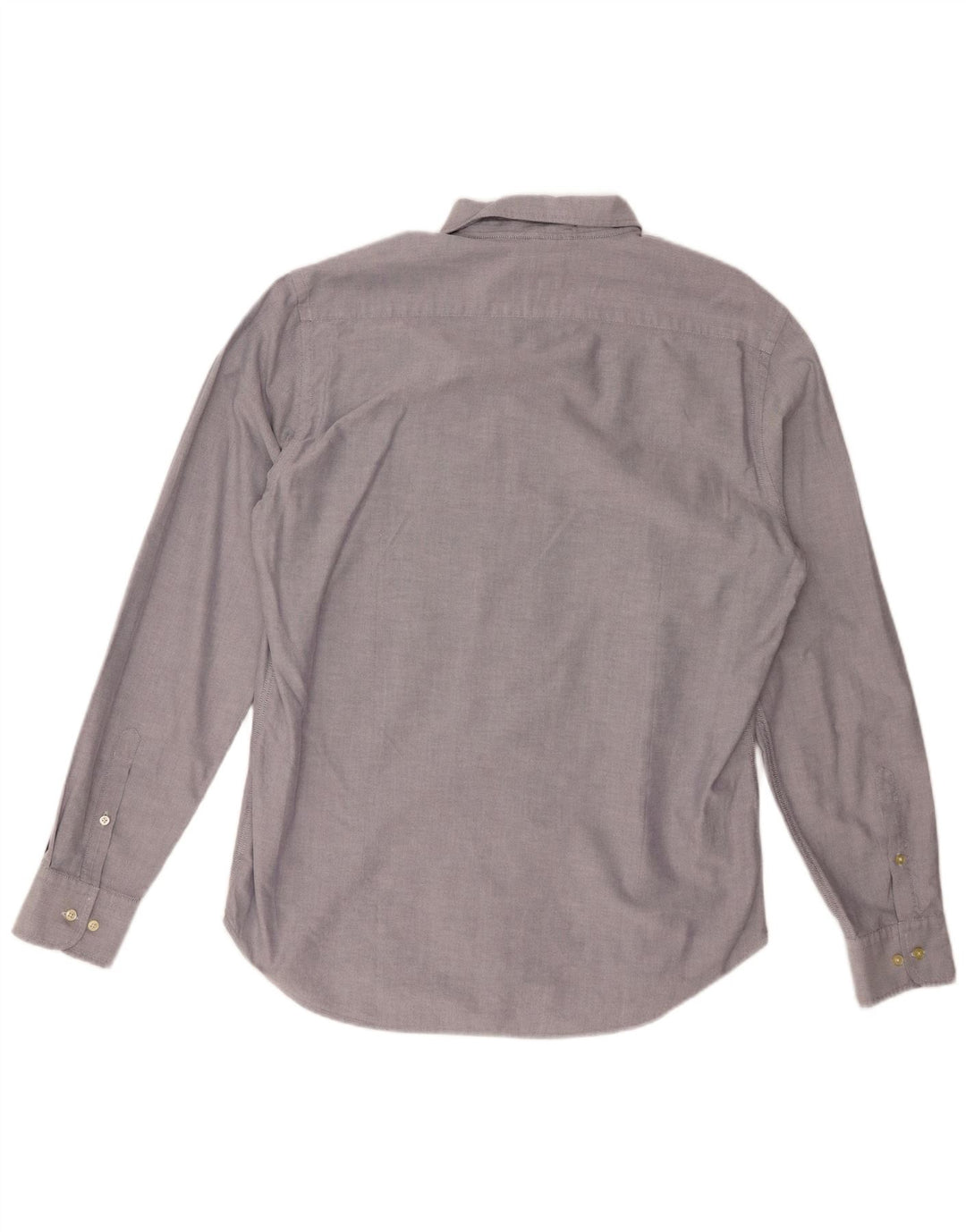 Henry Cottons Camisa para hombre Talla 42 Algodón gris grande