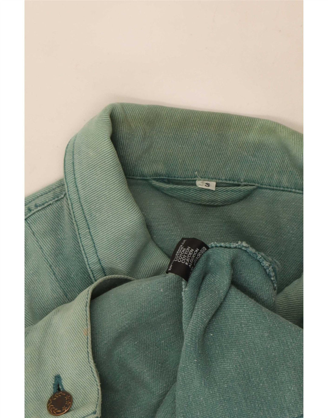 C&A Chaleco vaquero para hombre UK 36 Pequeño Algodón azul