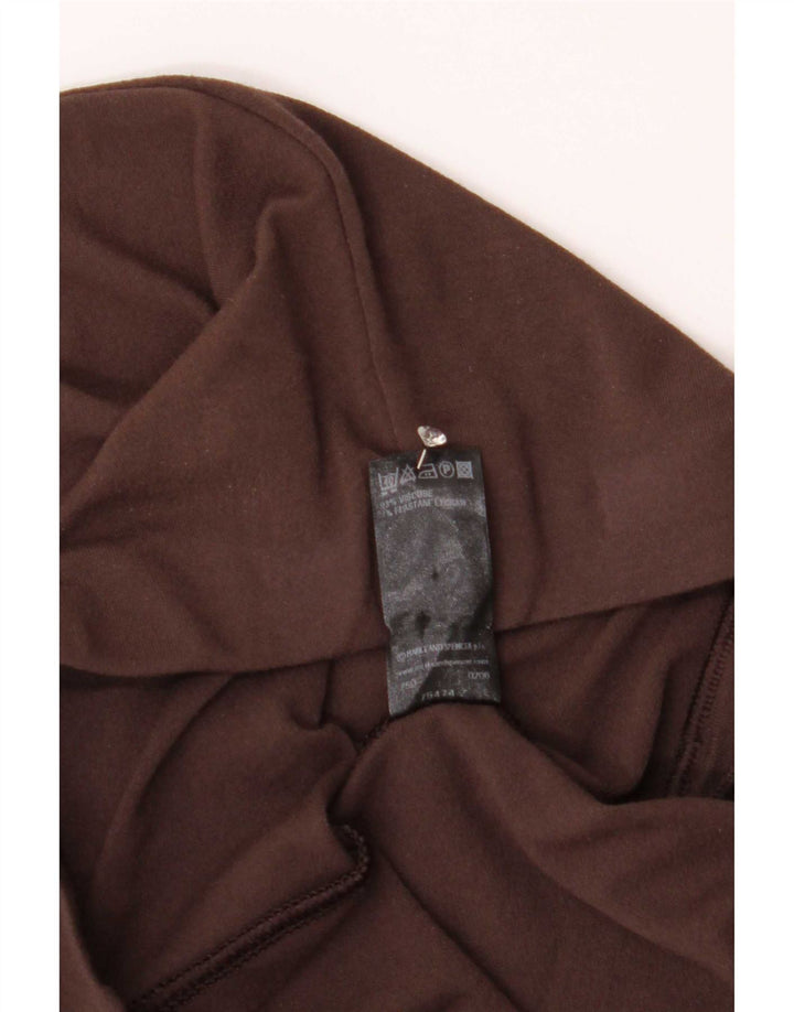 Marks & Spencer Leggings acampanados para mujer UK 42 Viscosa marrón medio