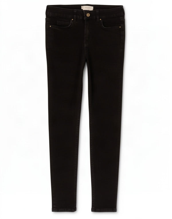 Hobbs Vaqueros pitillo para mujer UK 6 XS W26 L26 Algodón negro