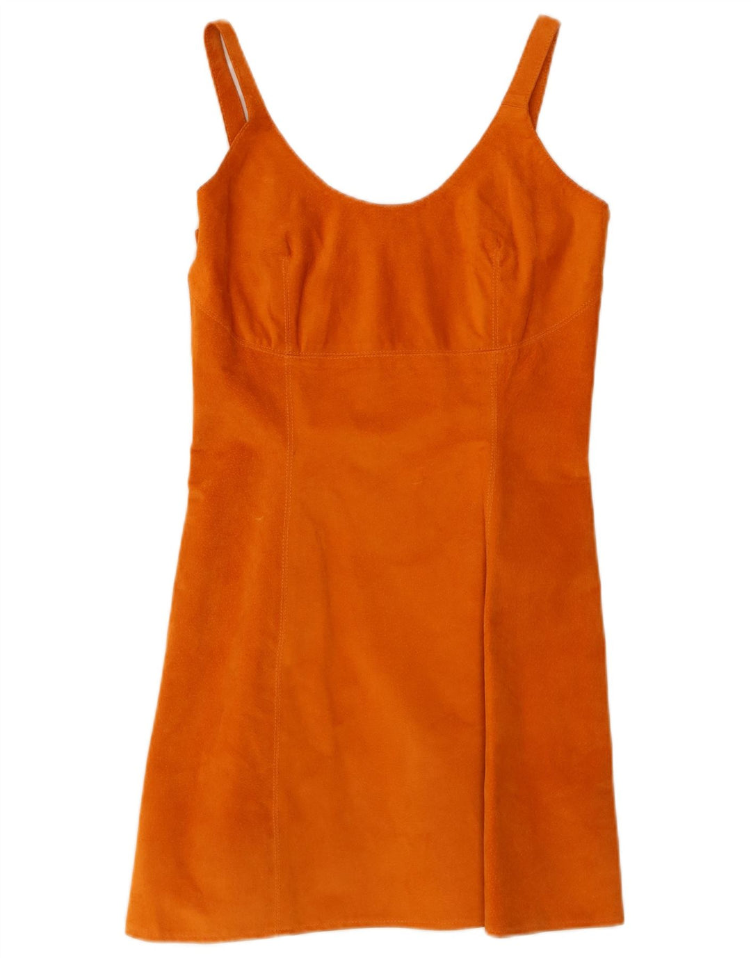 Vestido Conbipel Mujer Ante IT 42 Cuero Naranja Medio