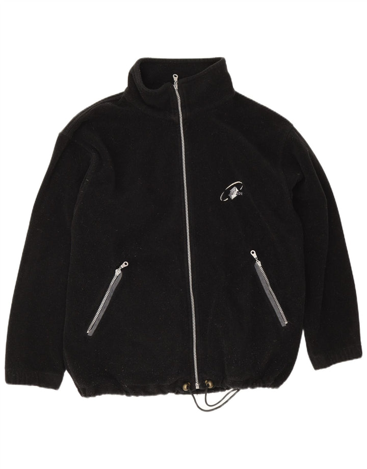 Vintage hombres chaqueta de lana Reino Unido 42 XL negro