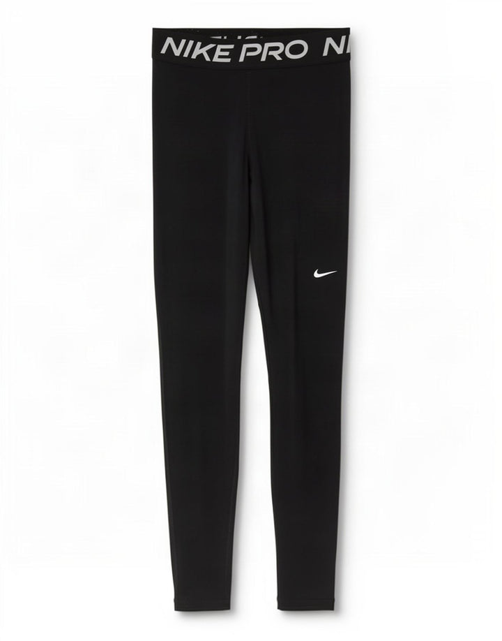 Nike - Leggings gráficos Dri Fit para mujer, talla 40, poliéster negro mediano