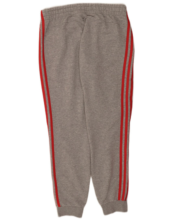Adidas Pantalones de chándal para mujer Joggers UK 12/14 Algodón gris medio