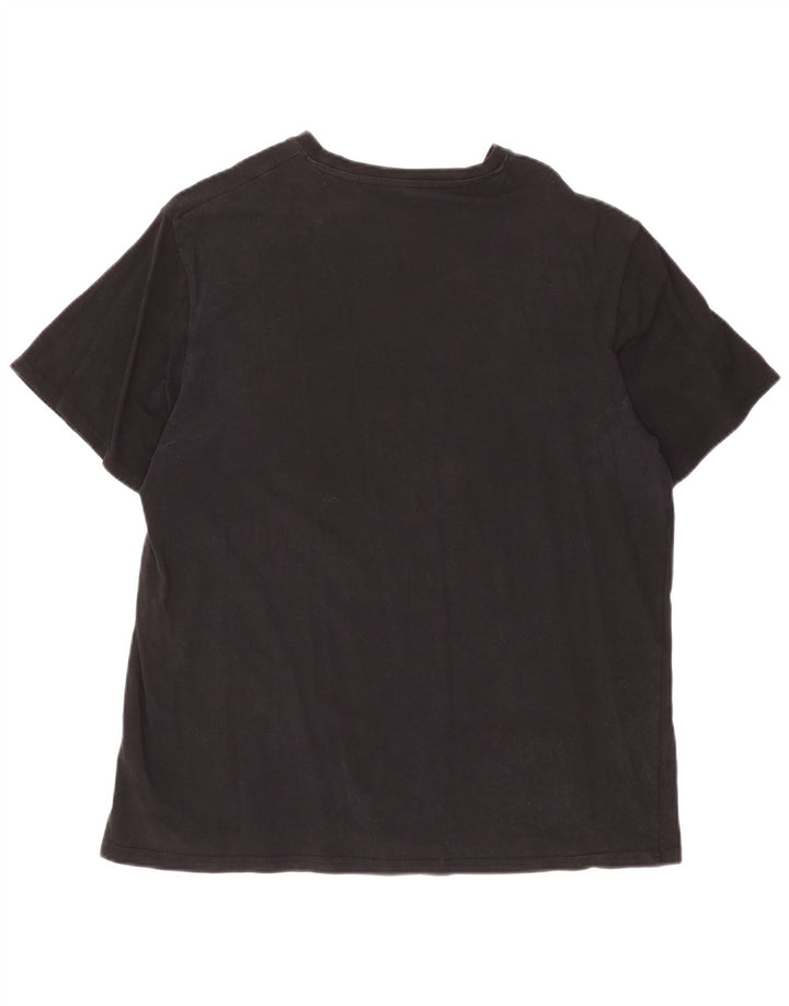 Ted Baker - Camiseta para hombre, talla grande, algodón negro