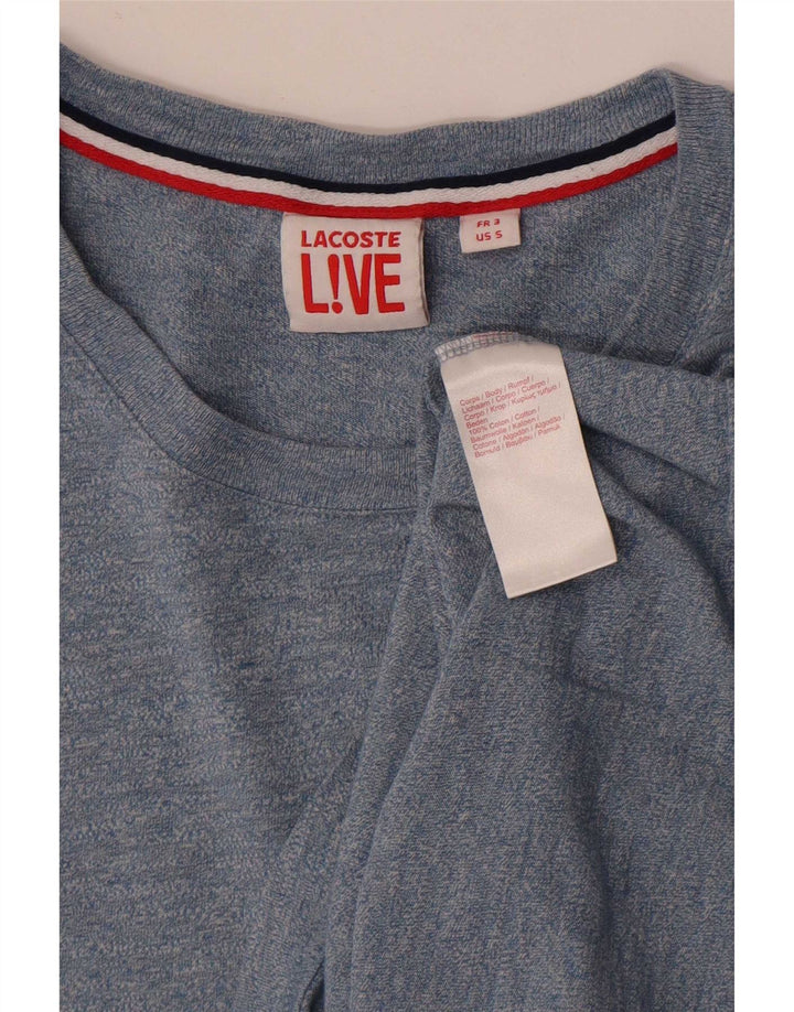 Lacoste Camiseta para hombre talla 3 pequeña azul