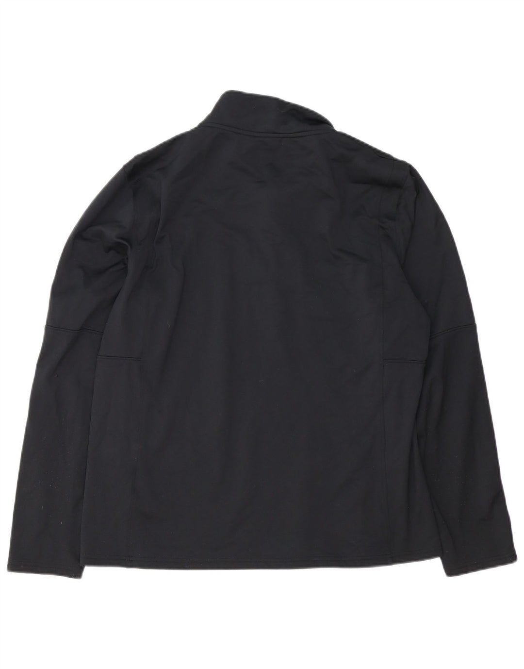 Under Armour Hombre Zip Neck Pullover Chándal Top XL Poliéster negro