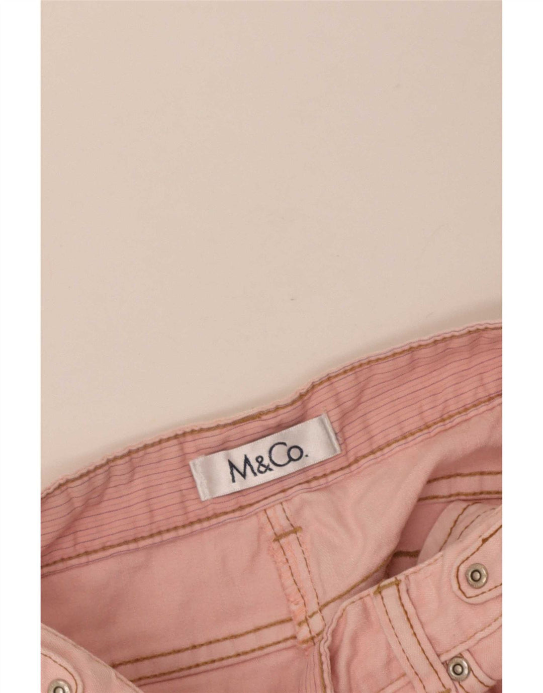 Bermudas regulares para mujer M&Co W36 XL Rosa floral