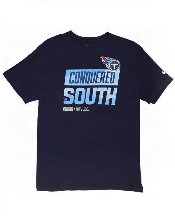 Nike Tennessee Titans Graphic Camiseta para hombre XL Azul marino