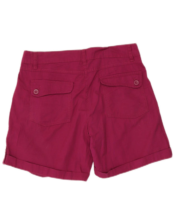 Pantalones cortos informales para mujer Mountain Warehouse UK 12 Medium W30 Algodón rosa