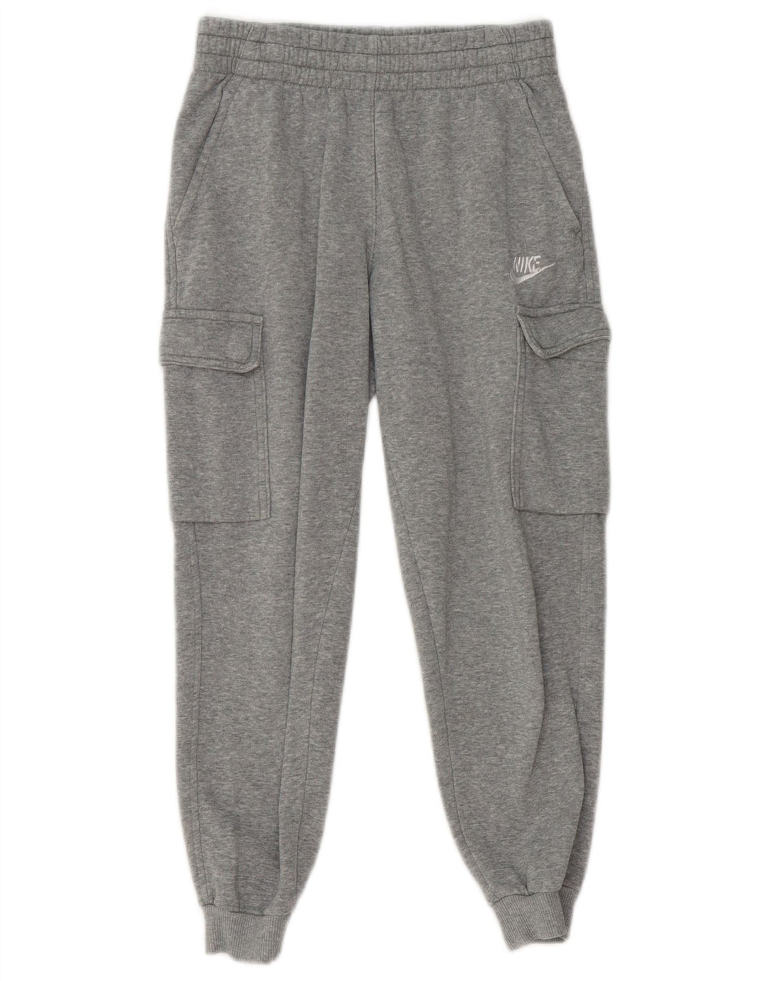 Nike - Pantalones de chándal cargo para niño, 10-11 años, color gris medio moteado