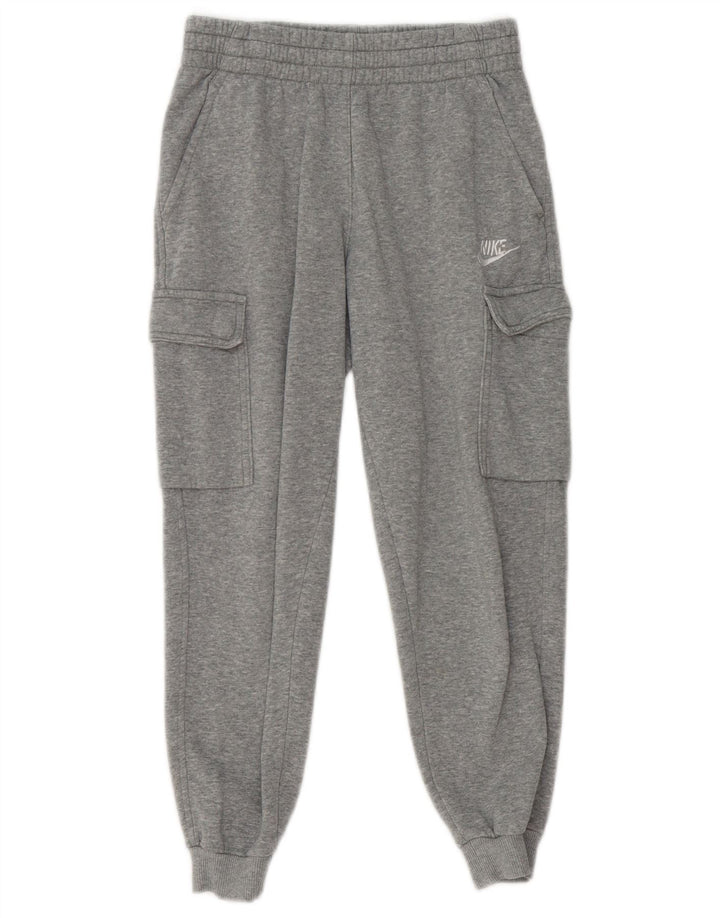 Nike - Pantalones de chándal cargo para niño, 10-11 años, color gris medio moteado