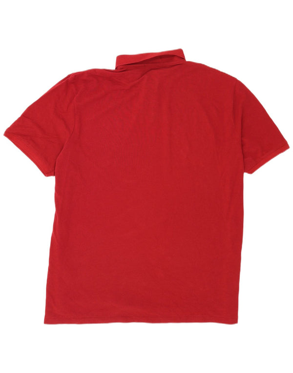 Polo Ralph Lauren Camisa de corte clásico para hombre 2XL Algodón rojo