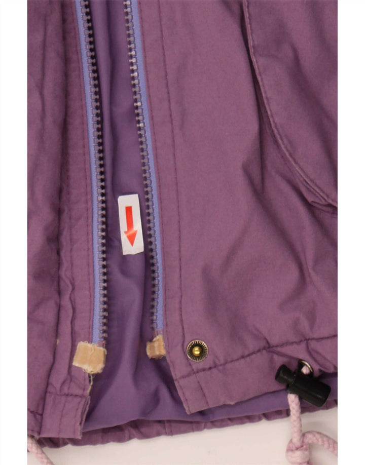 Etirel Abrigo cortavientos extragrande para mujer IT 44 Poliéster morado medio