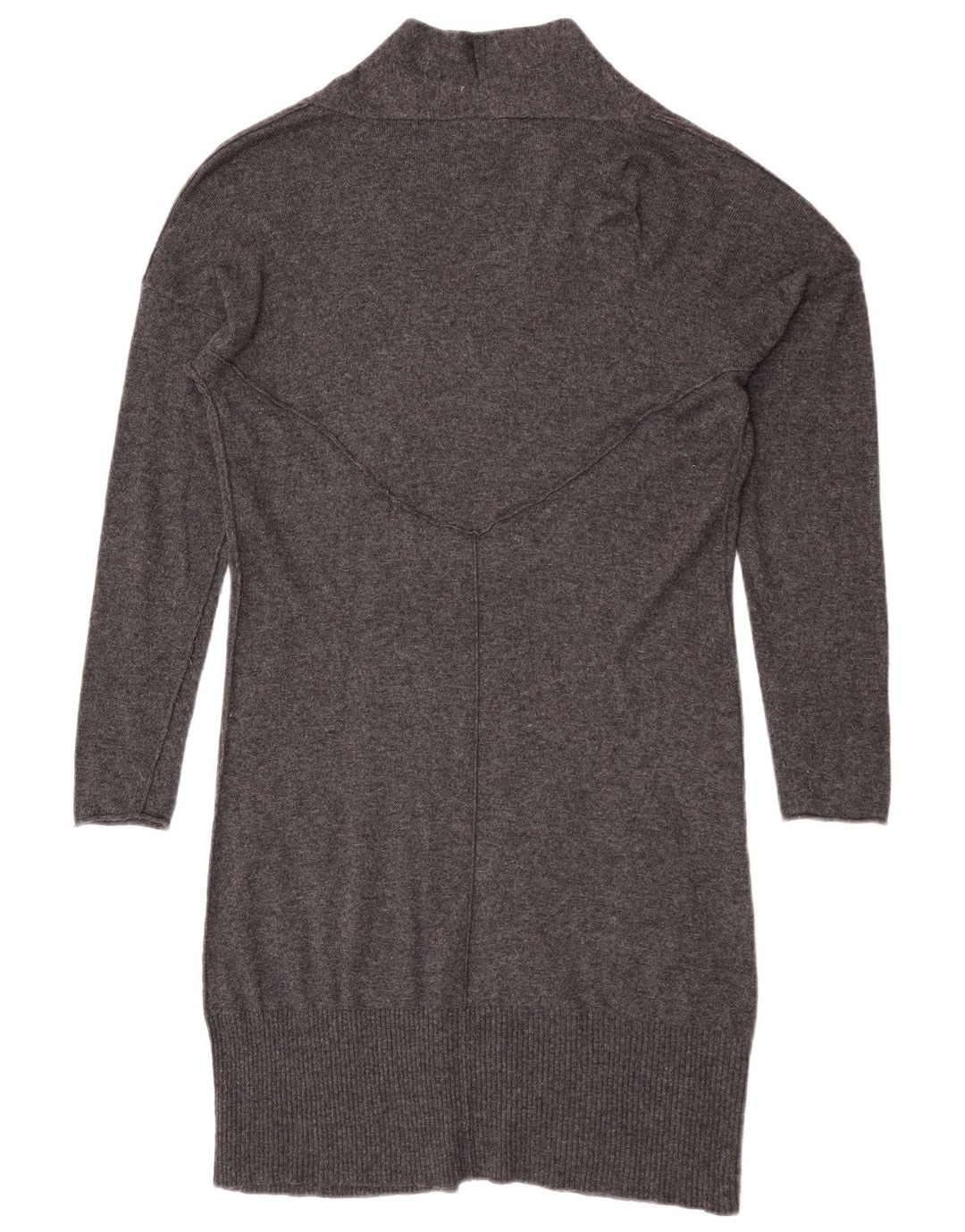 Cárdigan abierto largo para mujer de White Stuff, talla 44, viscosa gris medio