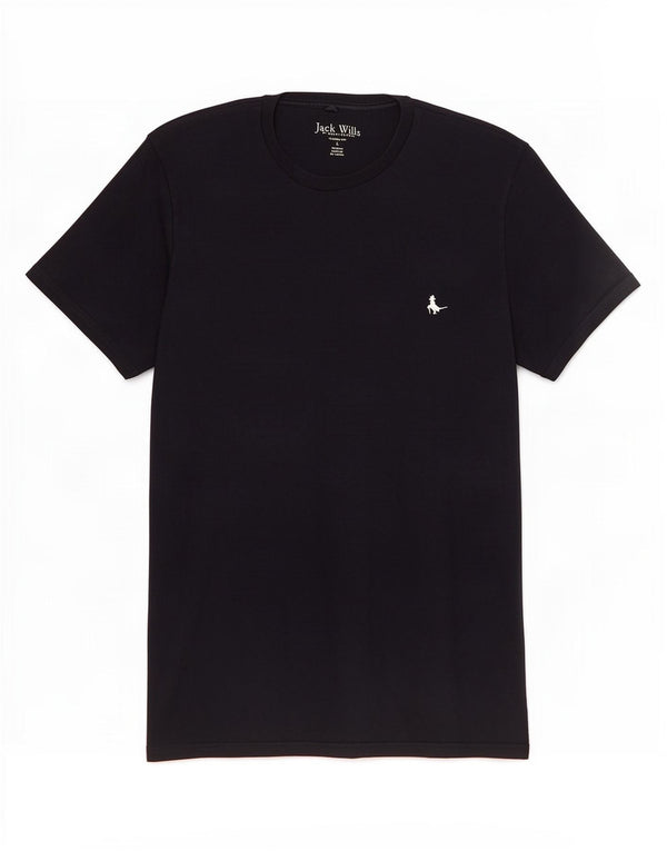 Jack Wills - Camiseta de corte clásico para hombre, talla grande, algodón azul marino