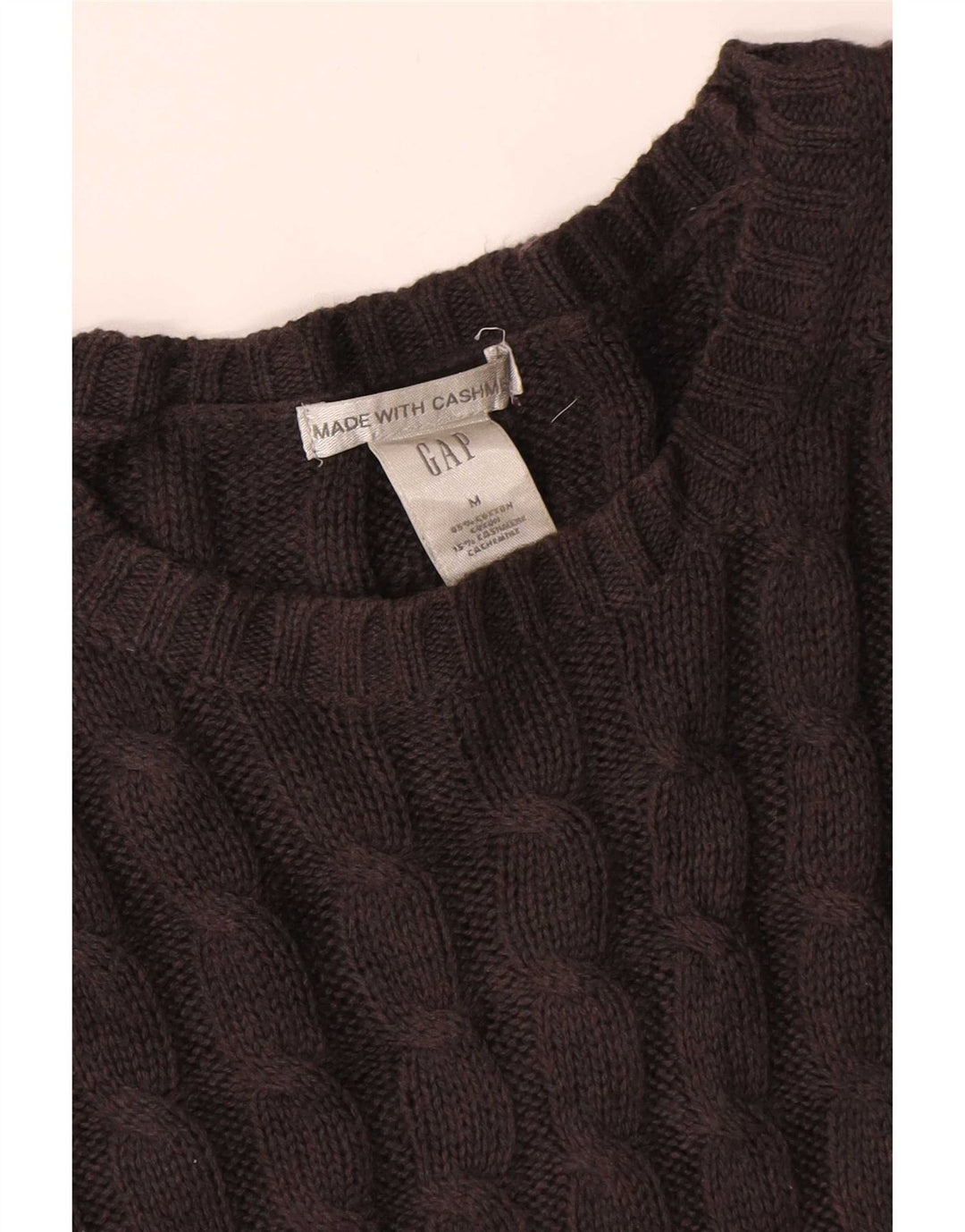 Jersey Con Cuello Barco Para Hombre Gap De Algodón Gris Medio