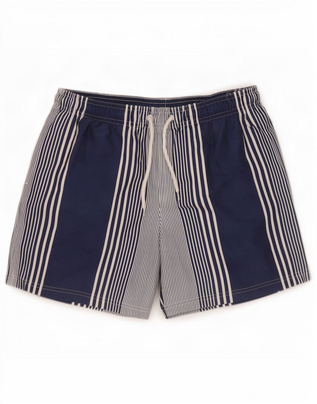 Marks & Spencer - Bañador para hombre, talla grande, poliéster a rayas, color azul marino