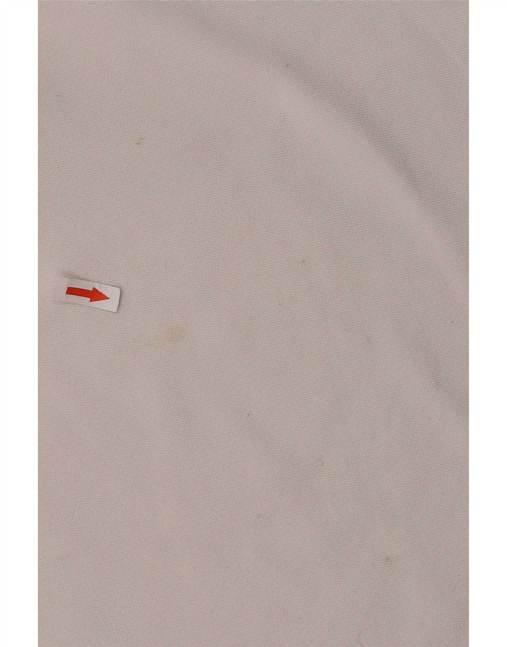 Polo Tommy Hilfiger Hombre Pequeño Algodón Blanco