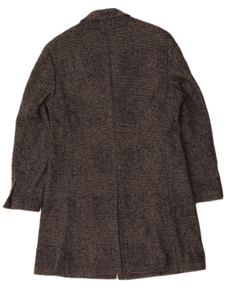 Abrigo para hombre Paoloni IT 52 XL Lana virgen pata de gallo gris