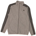 Adidas - Chándal para niño, chaqueta superior, 15-16 años, algodón gris