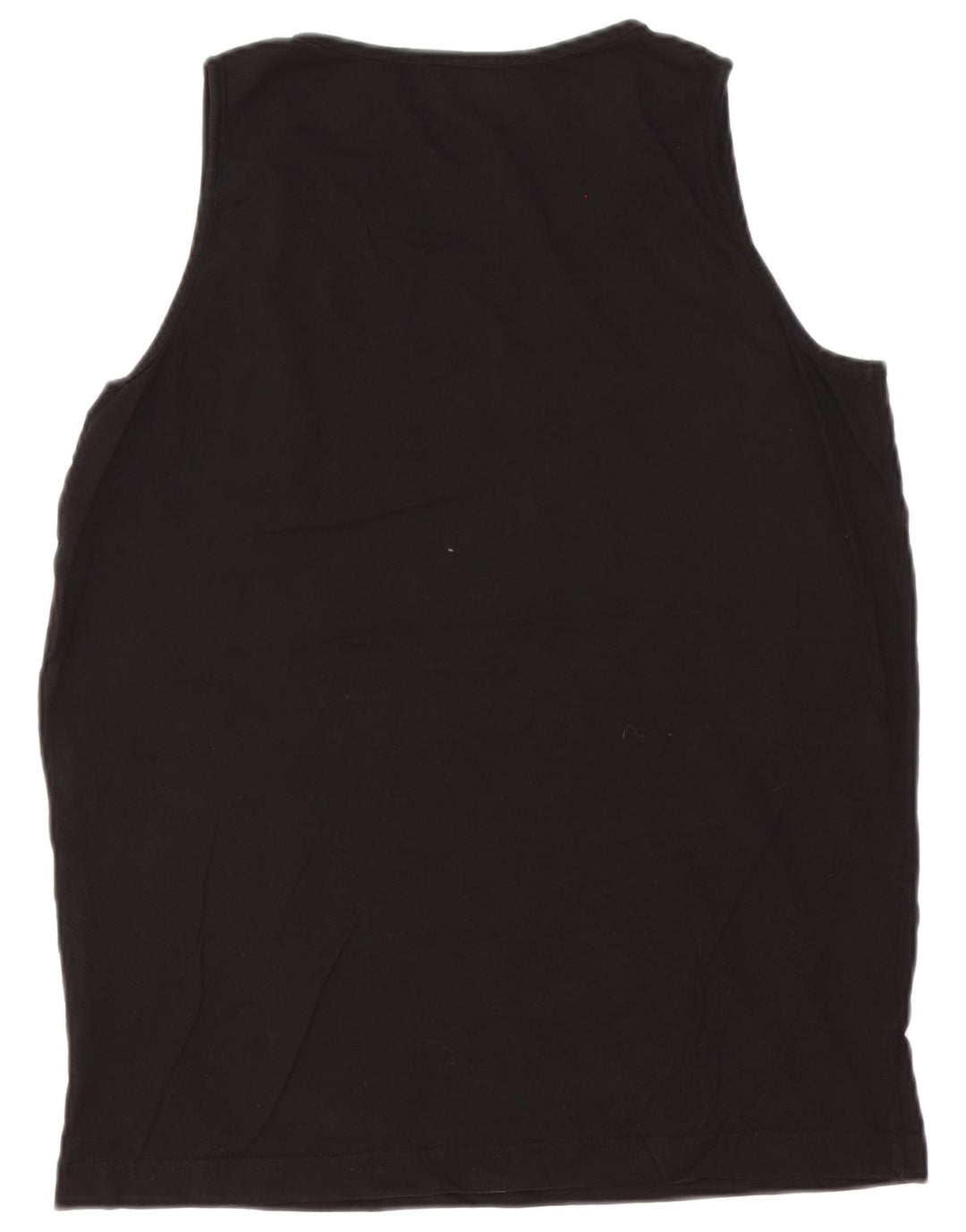 Kappa Hombre Chaleco Top Grande Negro Algodón