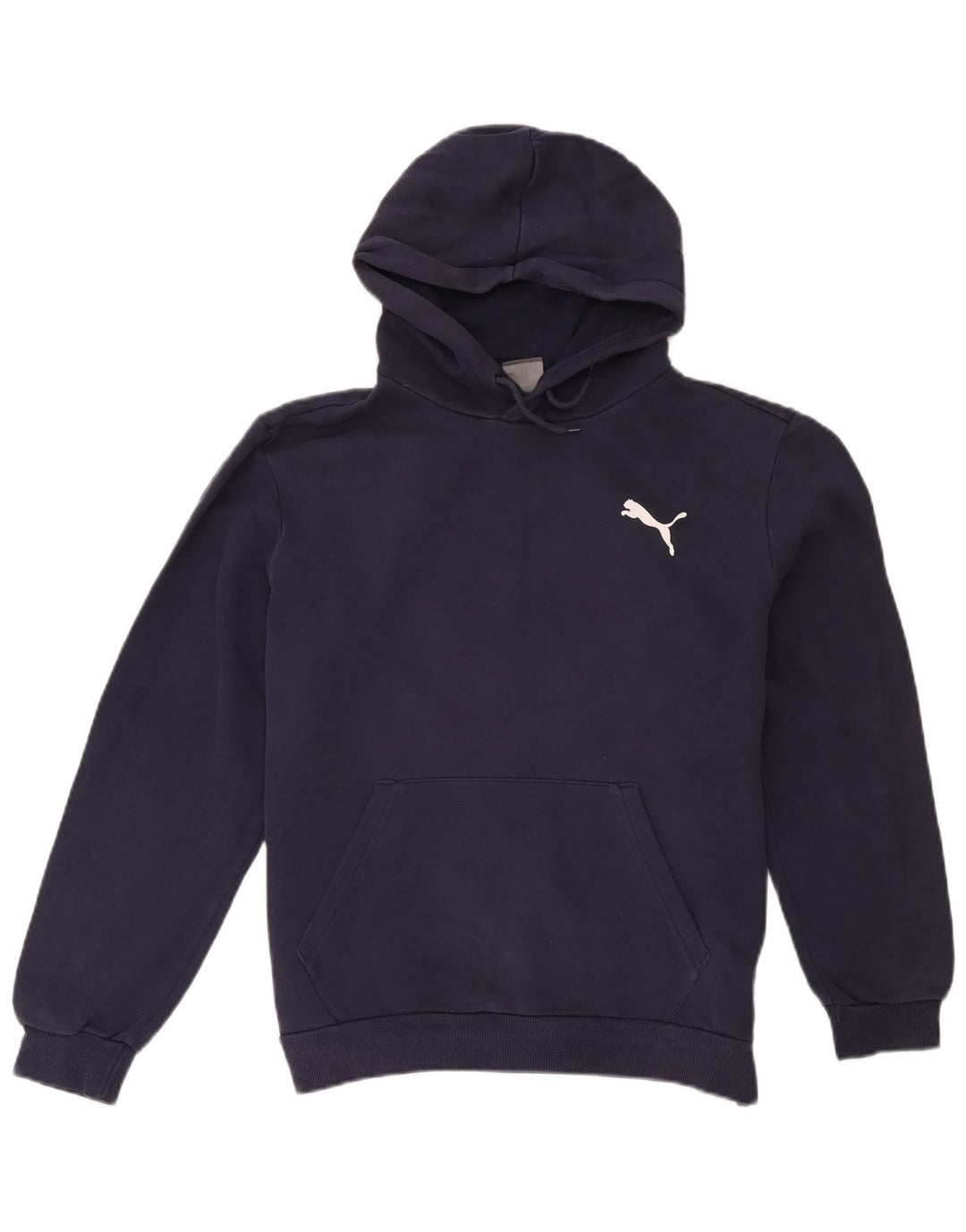 Puma Hombre Sudadera Con Capucha Jumper Medium Azul Marino Algodón