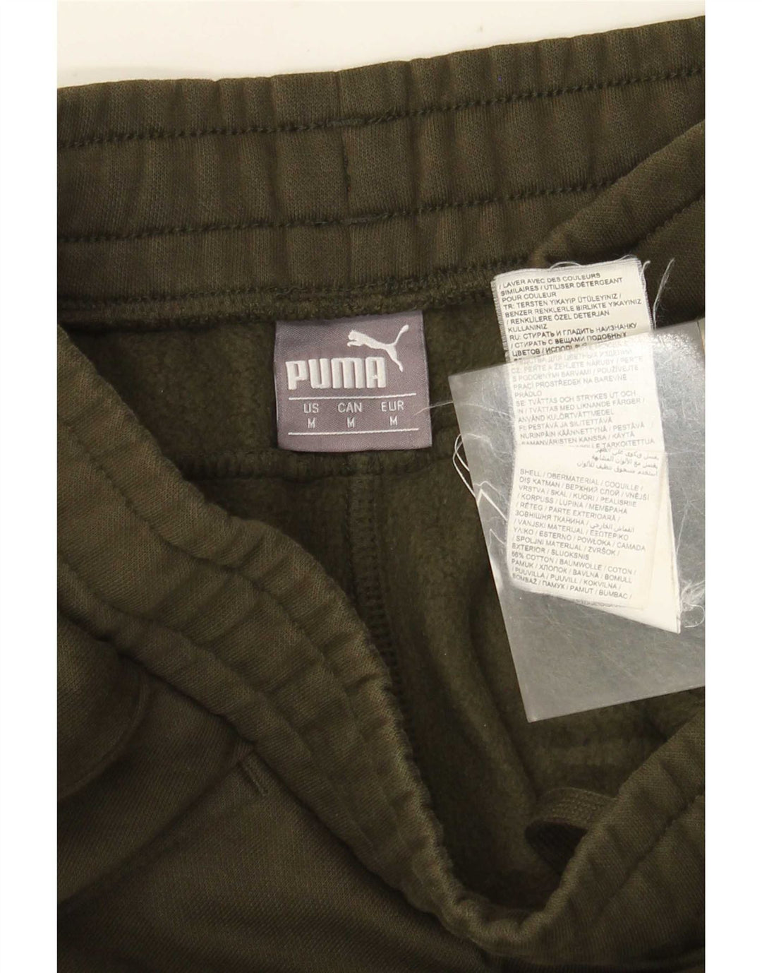 Pantalones De Chándal Puma Joggers Medium Khaki Algodón Hombre
