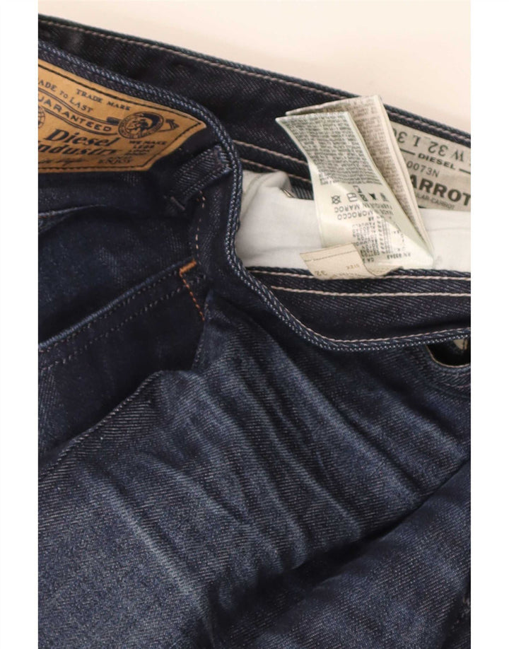 Diesel Zanahoria Regular Capri Jeans para Hombre W32 L22 Algodón Azul Marino