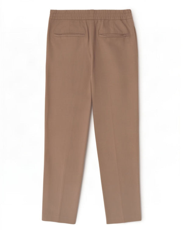 Zara Mujer Pantalón Chino Recto Small W30 L28 Viscosa Beige