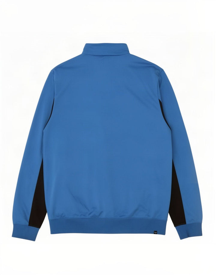 Puma Hombre Chándal Top Chaqueta XL Azul Colorblock