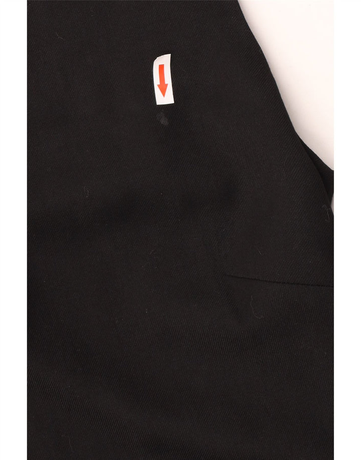 French Connection Vestido recto sin mangas para mujer UK 40 Small Lana negra