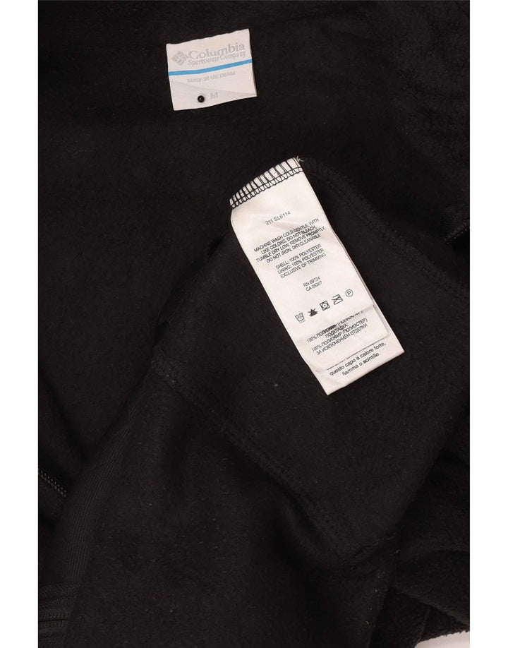 Columbia Chaqueta polar para hombre ES 38 Mediana Poliéster negro