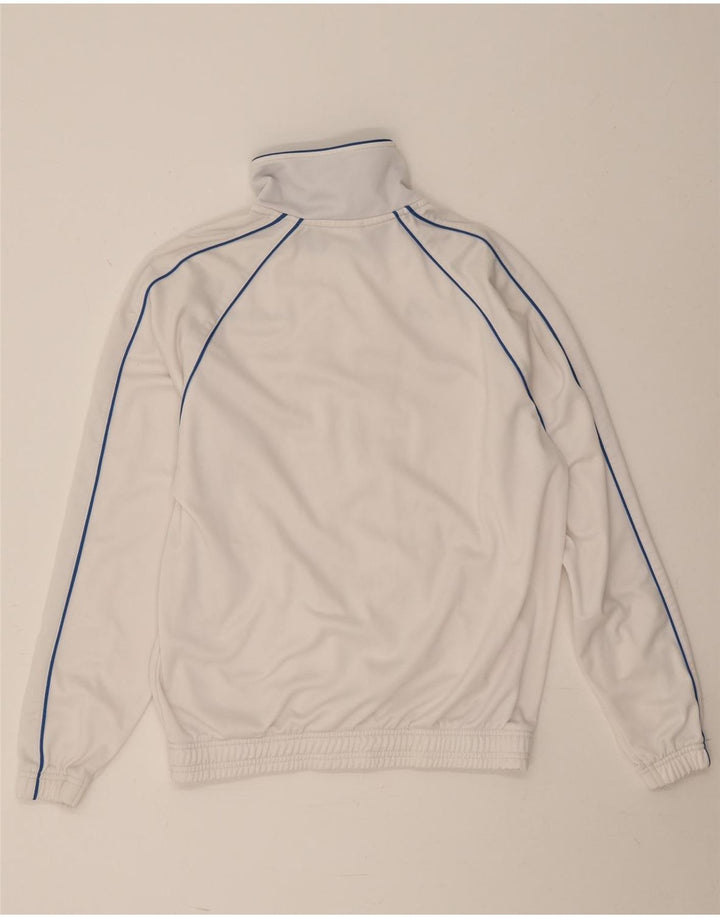 Asics Hombre Chándal Top Chaqueta Pequeña Poliéster Blanco