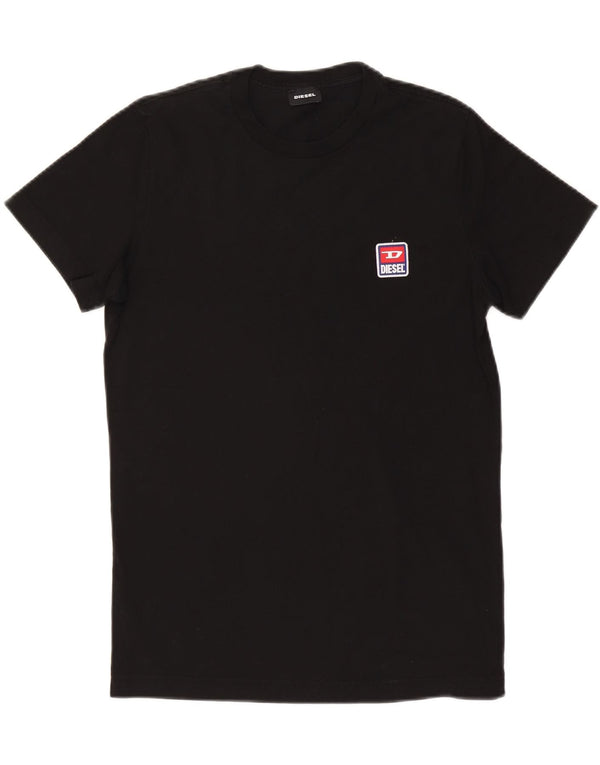 DIESEL Camiseta Top Medium Negro Algodón Hombre