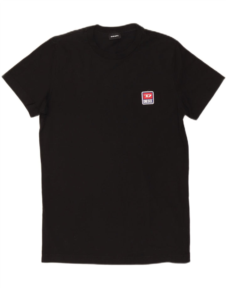 DIESEL Camiseta Top Medium Negro Algodón Hombre