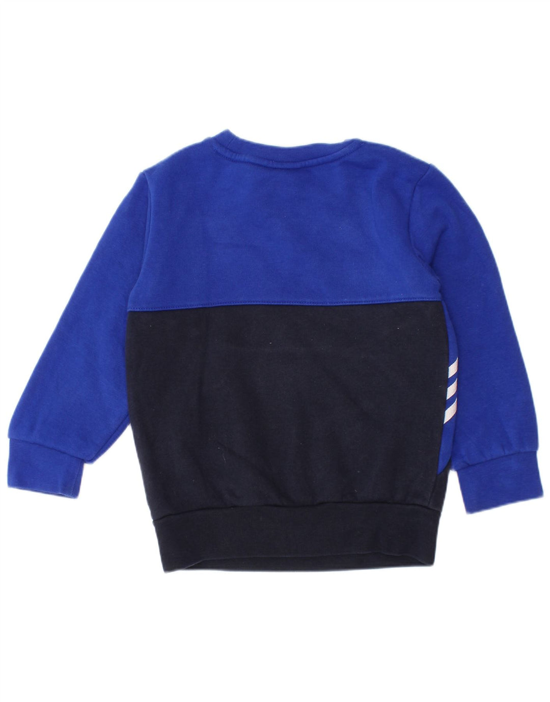 ADIDAS Sudadera con gráfico para bebé niño 18-24 meses Bloque de color azul