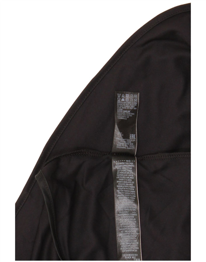 Marks & Spencer Vestido lencero para mujer UK 40 XL Poliéster negro