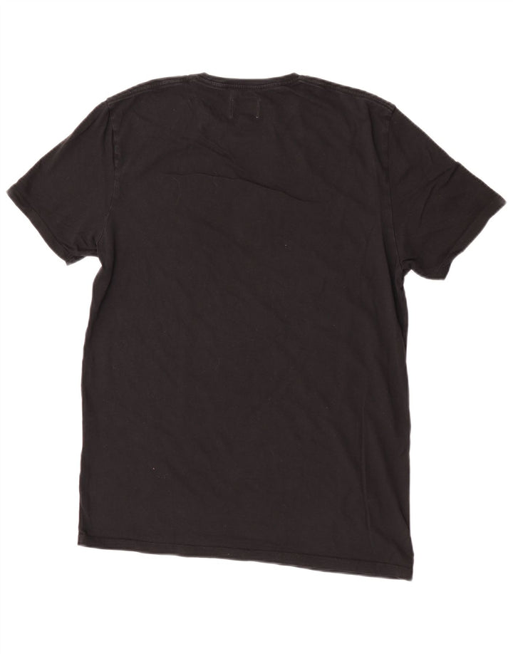 Levi's Camiseta para mujer Top UK 44 Grande Algodón negro