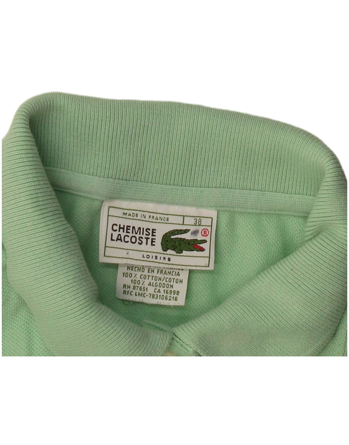 Polo Lacoste Mujer Sin Mangas Talla 38 Algodón Verde Medio