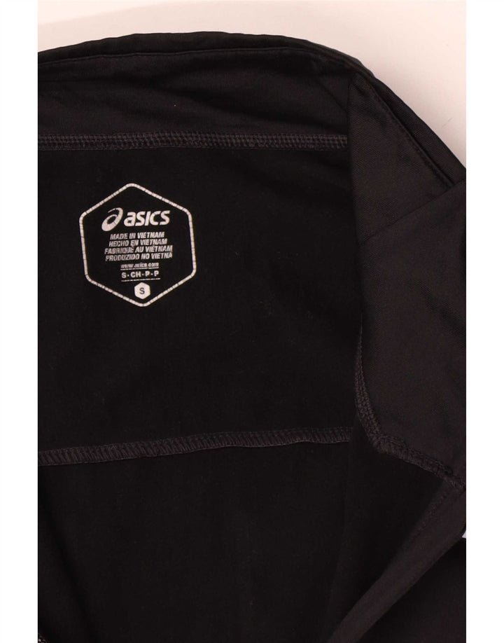 Asics - Chaqueta de chándal para hombre, talla pequeña, color negro