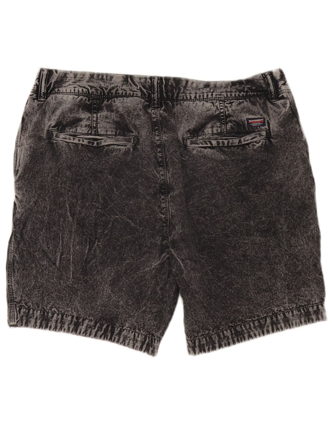 Superdry Shorts De Mezclilla Para Hombre W34 Algodón Gris Grande