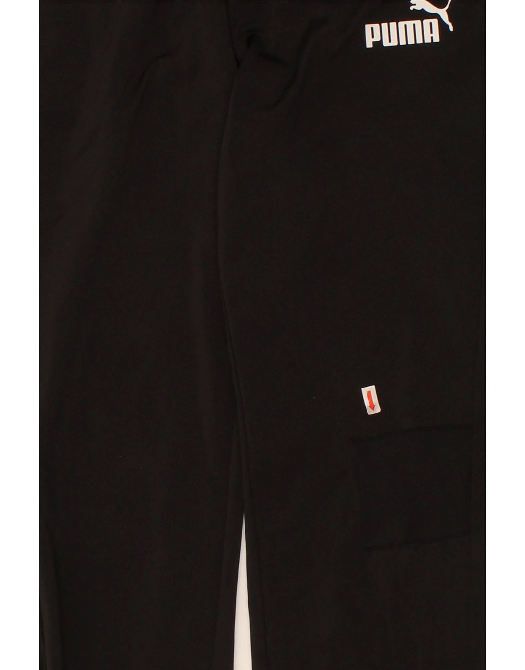 PUMA Boys Tracksuit Trousers Joggers 11-12 Years  Black Polyester Vintage Puma and Second-Hand Puma from Messina Hembry 
