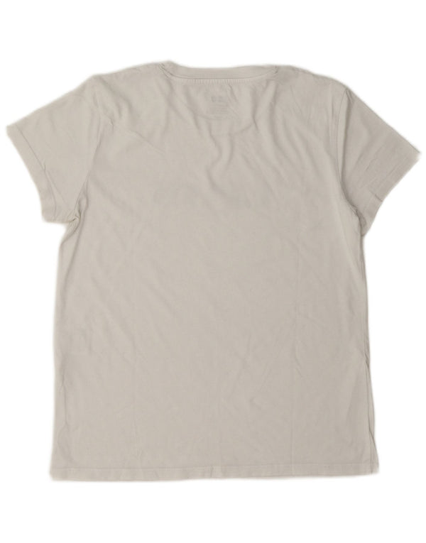 Levi's Camiseta con gráfico extragrande para mujer UK 10 Small White