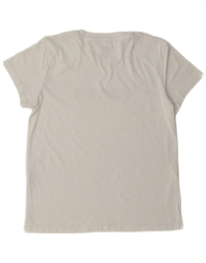 Levi's Camiseta con gráfico extragrande para mujer UK 10 Small White